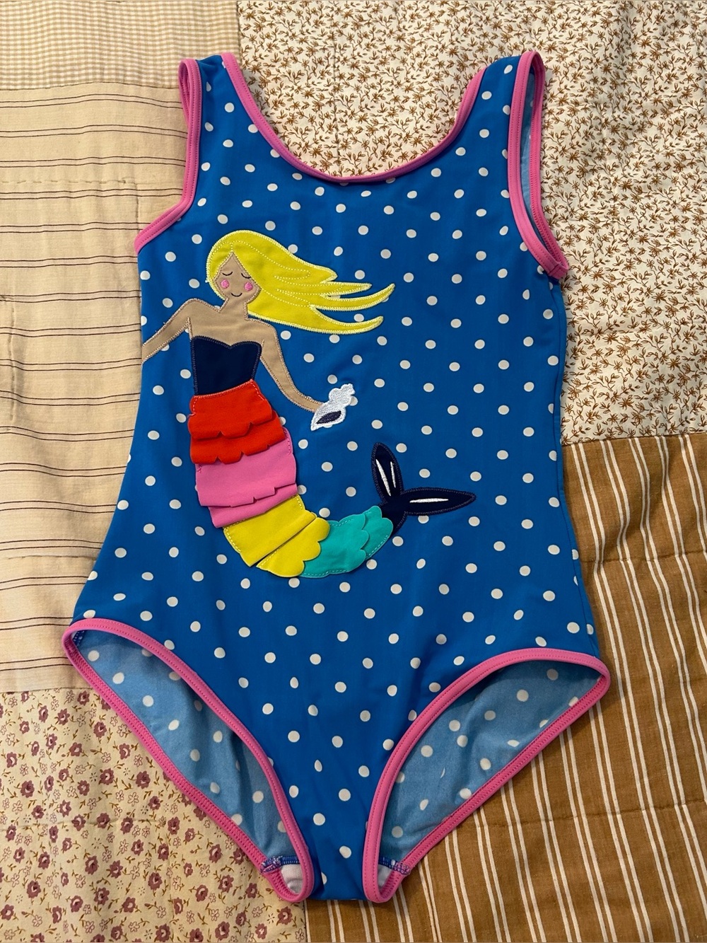 Girls mini Biden mermaid swimsuit 11-12Y